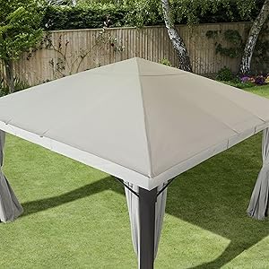 tonnelle de jardin pavillon jardinite intent24 toit