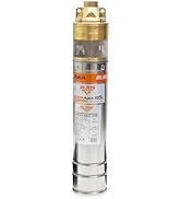 RURIS Pompe Submersible Aqua 105 1500W Débit 2600L/H Hauteur Refoulement 140M Câble 30M Moteur Cu...