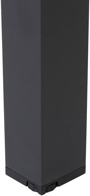jardinite - Evasion 6 places - Effet bois honey, graphite - Aluminium