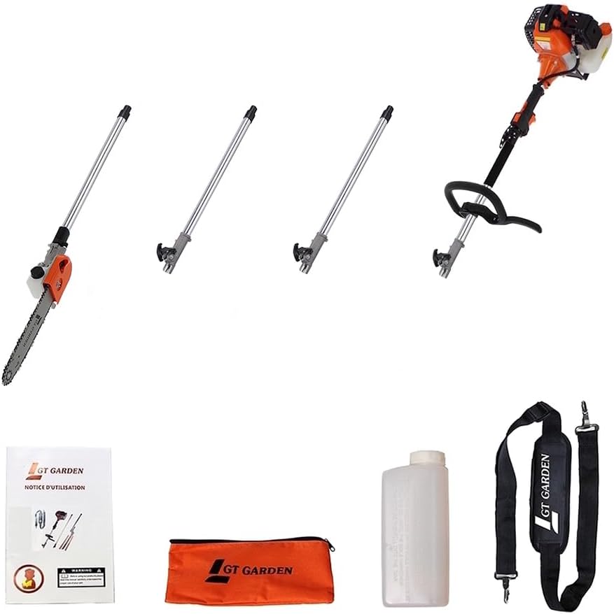 jardinite - Élagueuse thermique perche orientable 4,15m 52cm3 3CV