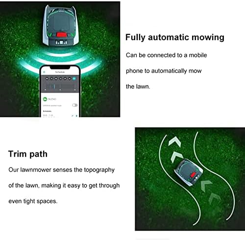 Tondeuse robot - navigation intelligente, 25% pente, 1500 m², silencieuse