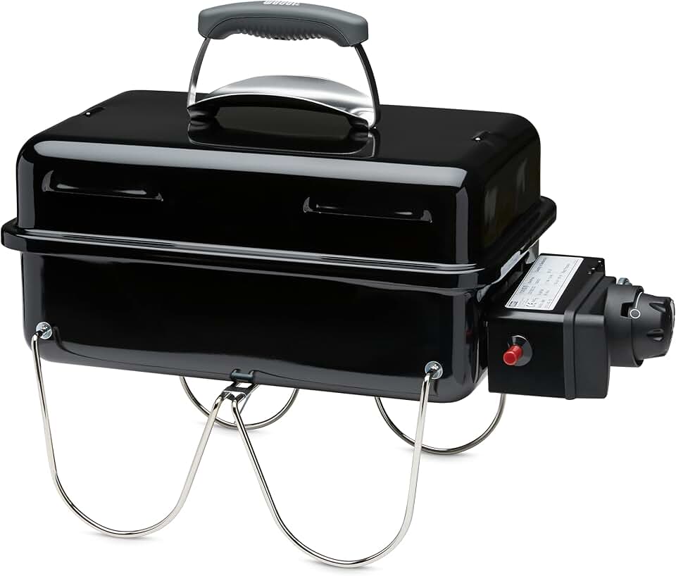 jardinite - Go-Anywhere - 42x26cm - barbecue gaz portable pieds repliables