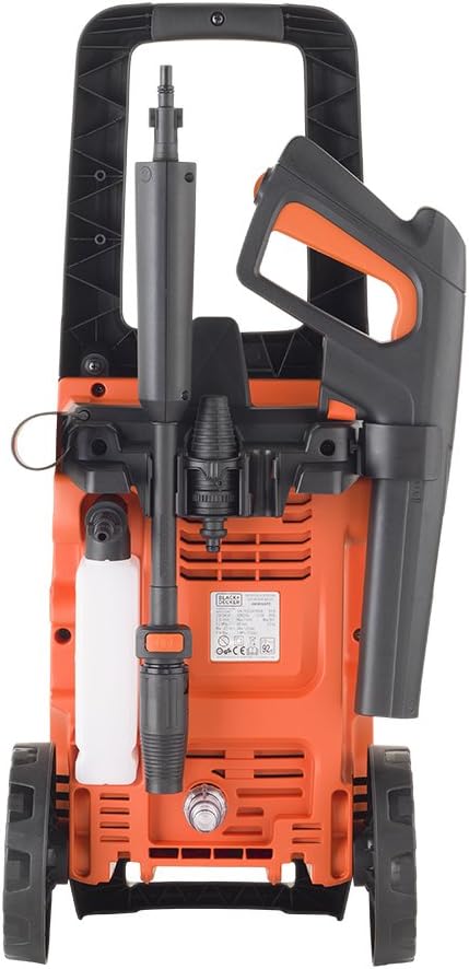 jardinite Nettoyeur Haute Pression BXPW1600PE avec Patio Cleaner et Brosse Fixe (1600 W, 125 Bar, 420 l/h)