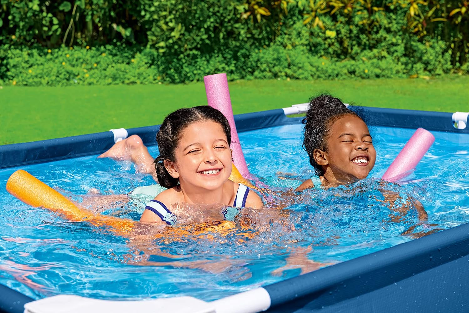 Piscine hors-sol - Rectangle - 2,59m x 1,70m x 61cm - grande capacité, 8'6
