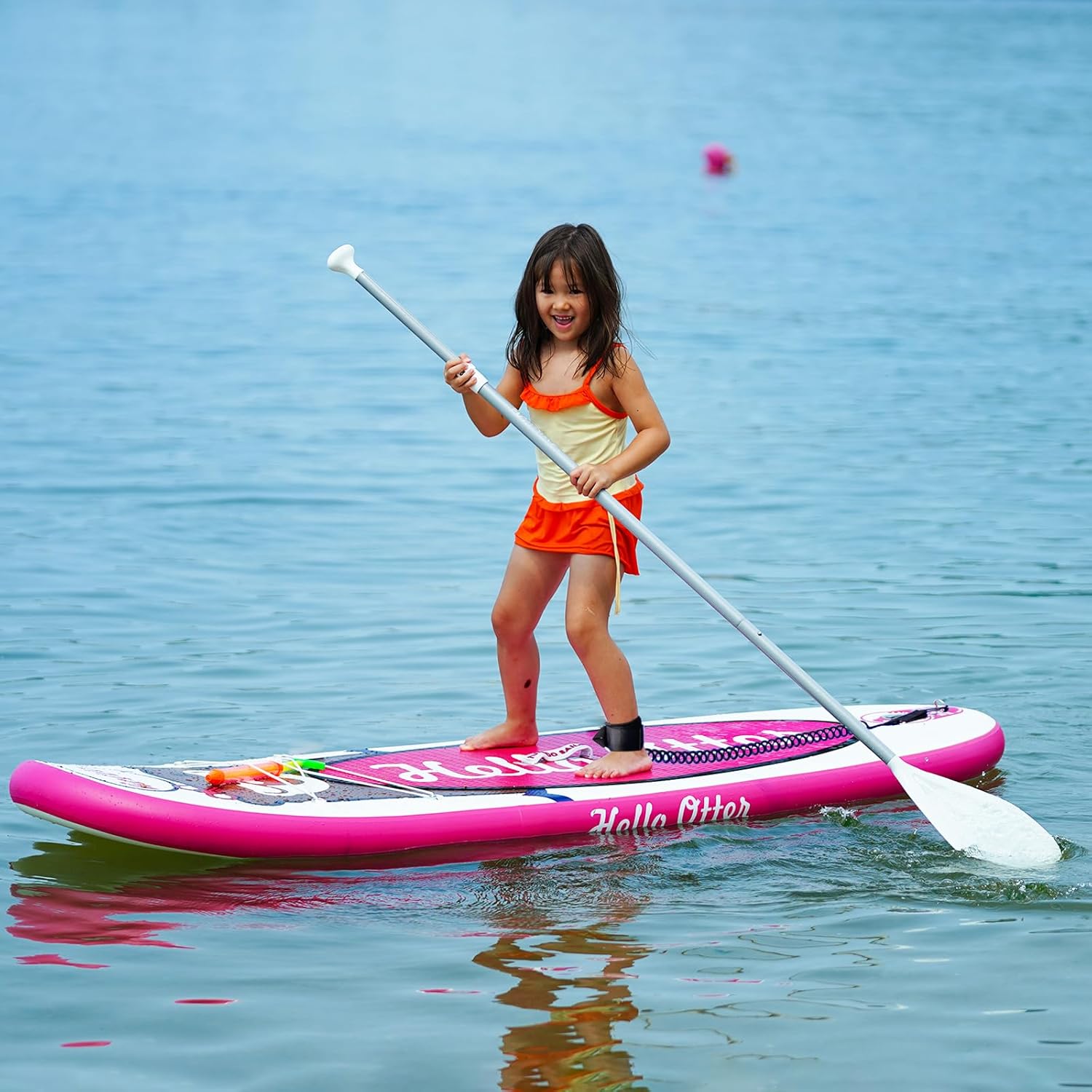 jardinite Paddle Gonflable Adulte, Planche de Stand Up Paddle Gonflable, Sup Paddle Board Gonflable avec Accessoires Complets, Planche de Surf Paddle
