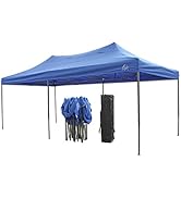 jardinite - Tonnelle pop-up 3x6m entièrement imperméable - Bleu roi