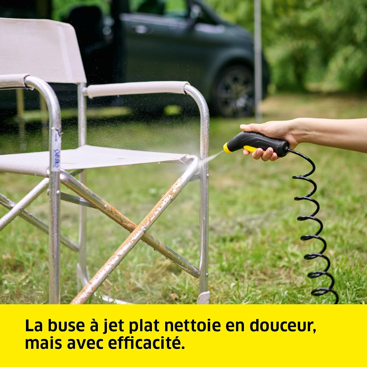 jardinite - OC 3 - 2,2 kg - basse pression, batterie Lithium-Ion, 4 L, tuyau 2,8 m