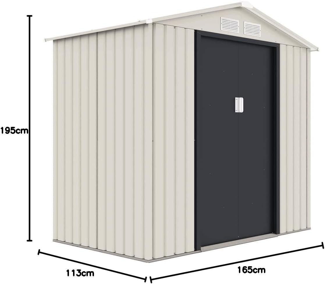 jardinite - Abri de Jardin Métal Nebraska (2,70 m²)