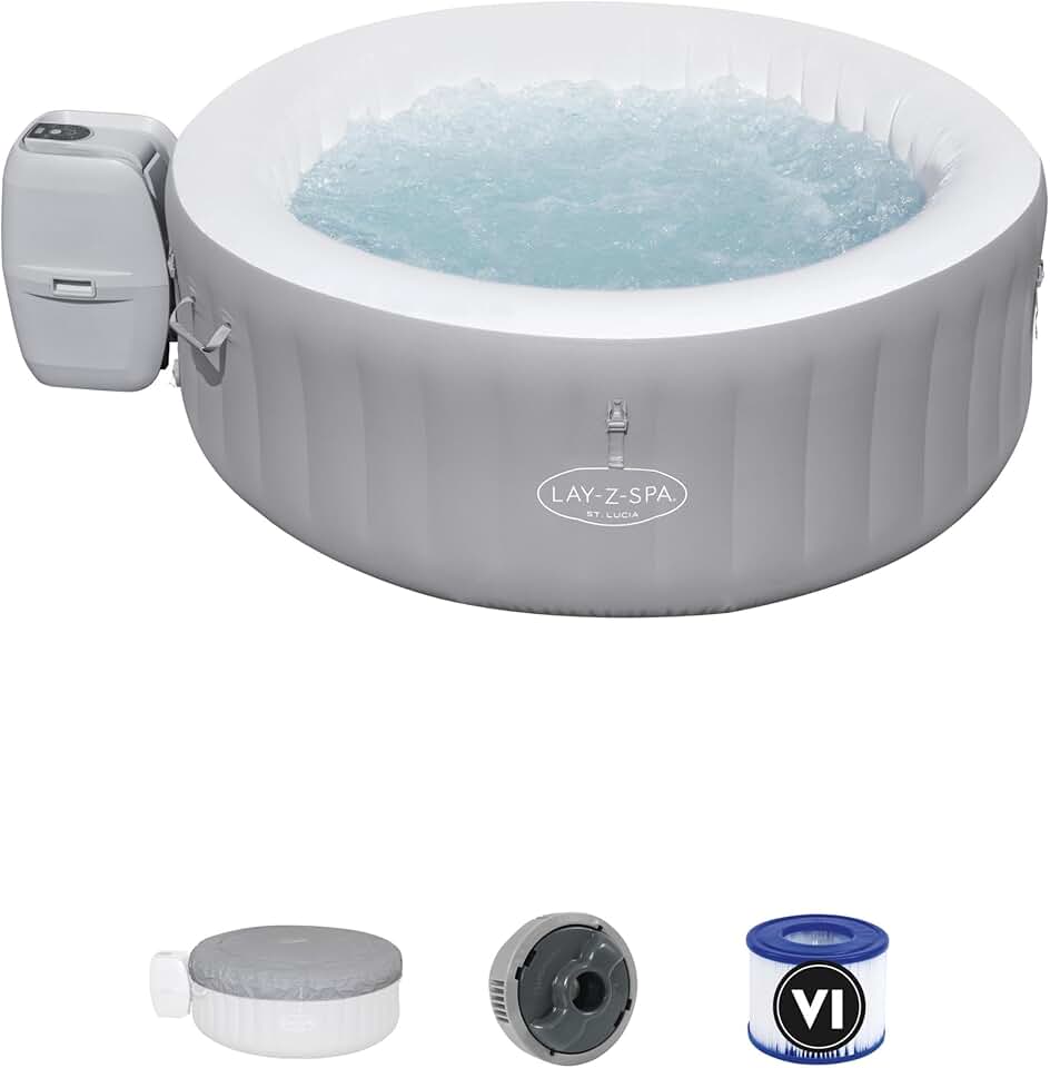 jardinite – St. Lucia AirJet – rond 170 cm – spa gonflable 2-3 pers
