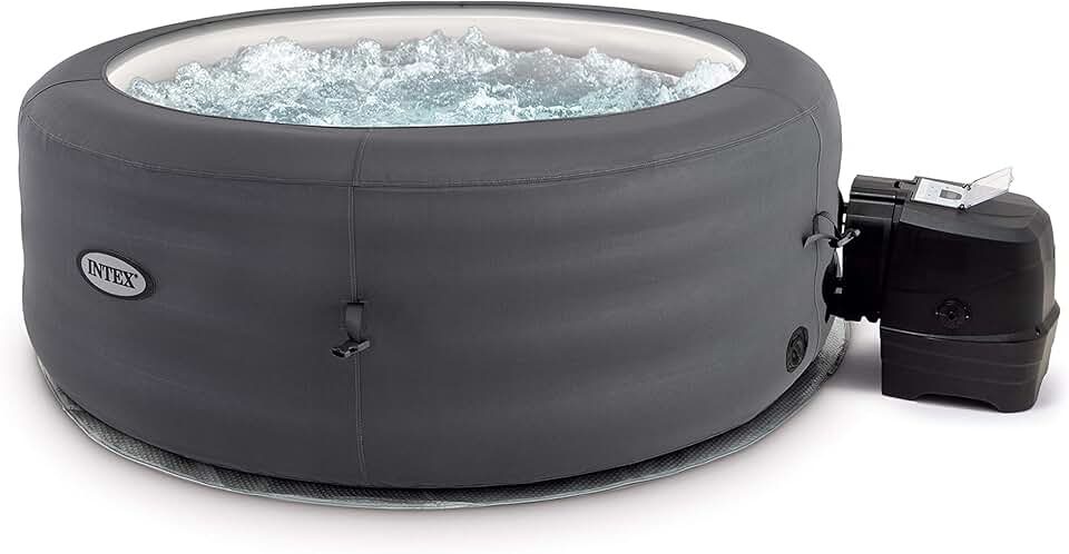 jardinite - Simple Spa série - 196 x 66 cm - jacuzzi gonflable, 795 L, accessoires inclus - 28482