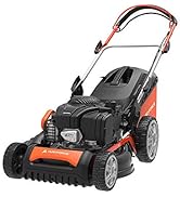 jardinite Tondeuse à Gazon Thermique Tractée avec Moteur Briggs & Stratton 475IS Series 140cc GM...