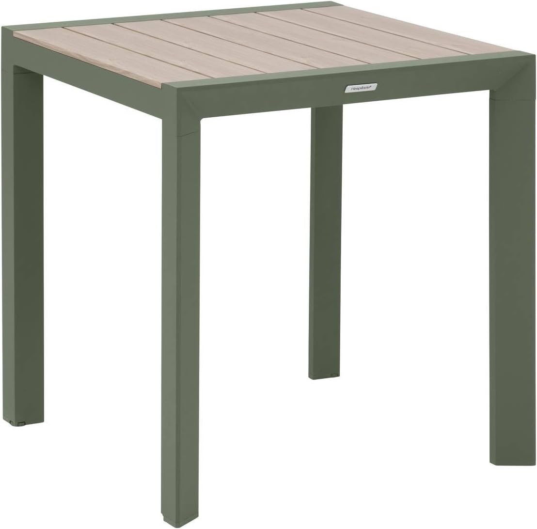 jardinite - Evasion 2 places - aluminium, effet bois, Lin/Vert Laurier