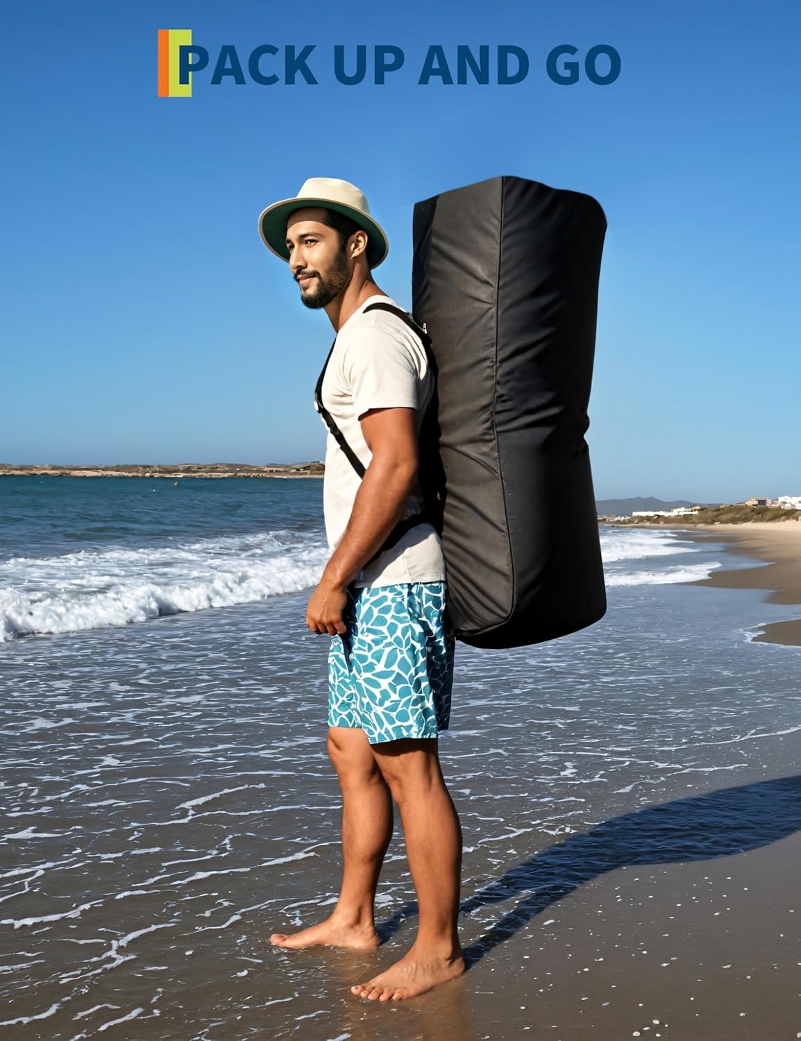Pack de Planche de Paddle Gonflable Haut de Gamme | Design Large, Stable et antidérapant