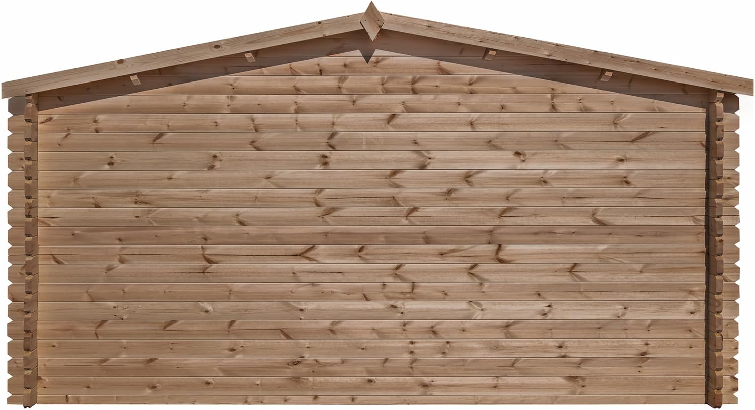 Abri de Jardin Bois, EP 28mm, 480x400, Surface utile 17.35m², INT048