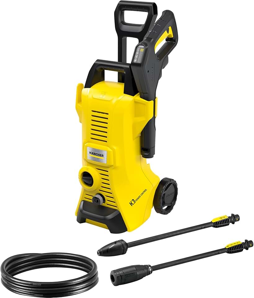 jardinite - K 3 Power Control - nettoyage haute pression - app intelligente - jaune/noir