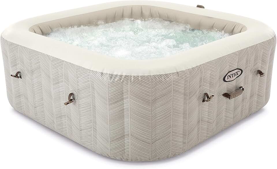 jardinite - Pure Spa Chevron série 6 places - spa gonflable confortable 28472EX