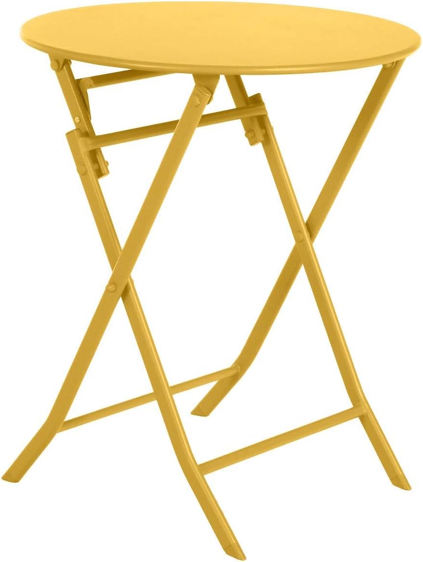 jardinite - Greensboro série - Ø70cm pliante 2 places acier renforcé