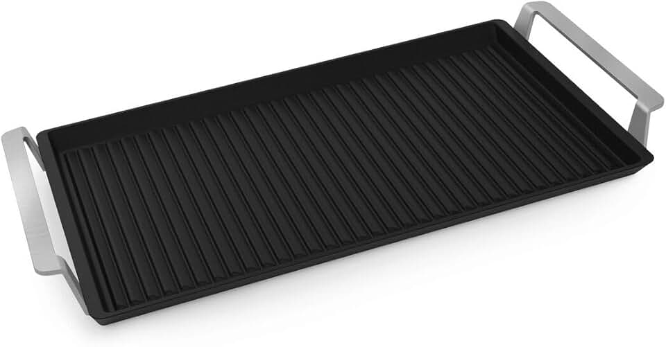 jardinite - Plancha Grill 2.0 - pour four/feu - céramique antiadhésive - E9HHPG11