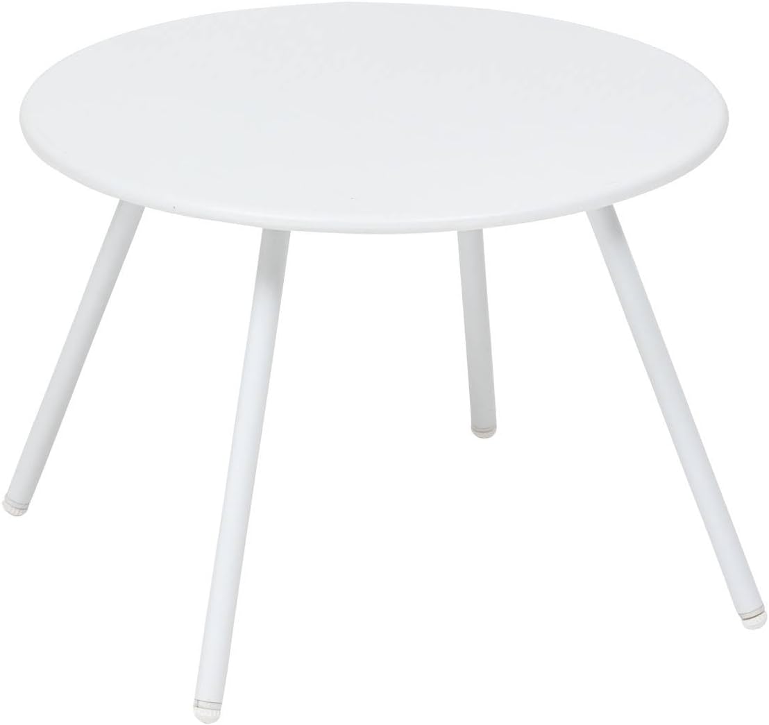jardinite - Paopao Duo - acier époxy blanc 2 places - compact et élégant