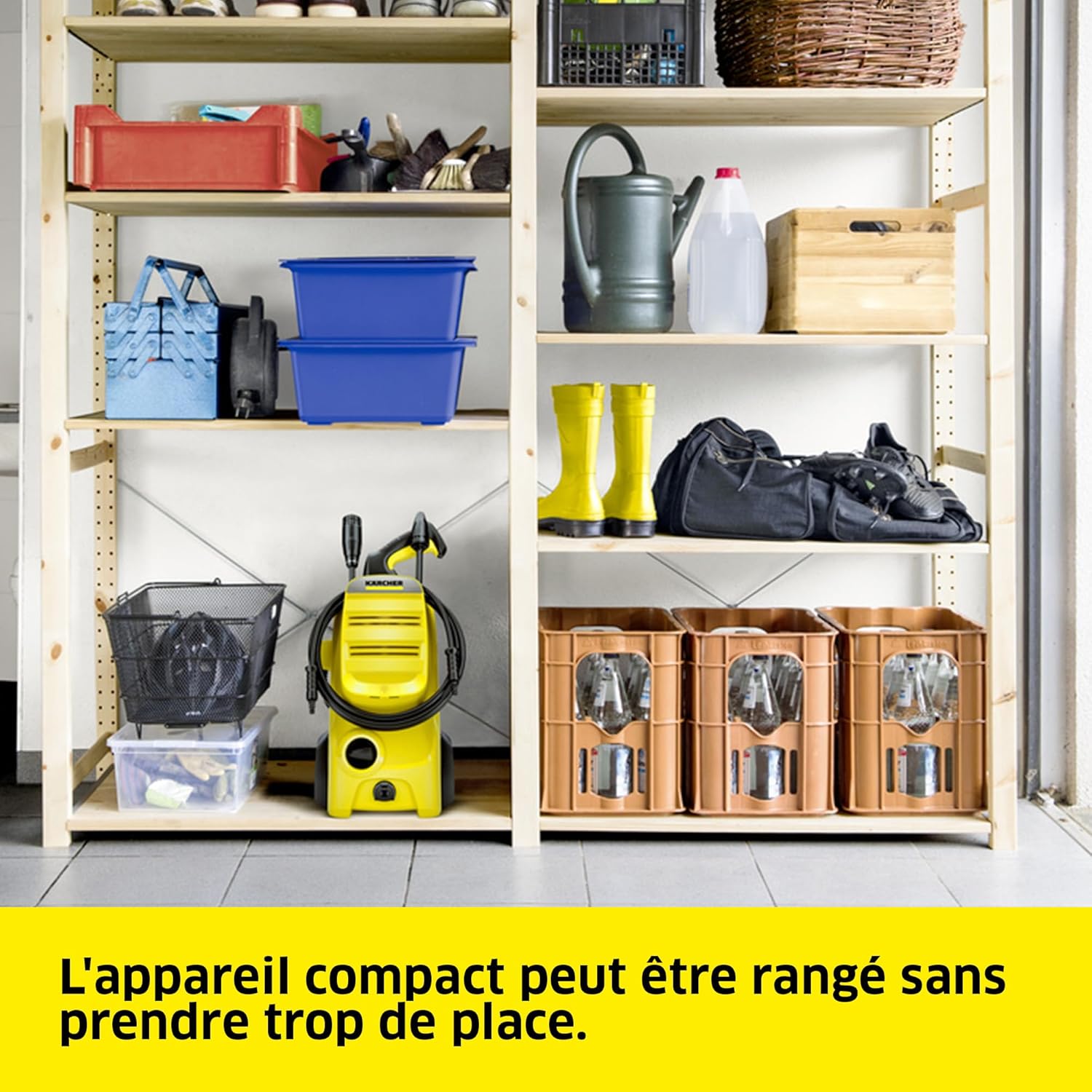 jardinite - K4 Classic - 4,6kg - 130 bar, 420 l/h, kit voiture, Rotabuse