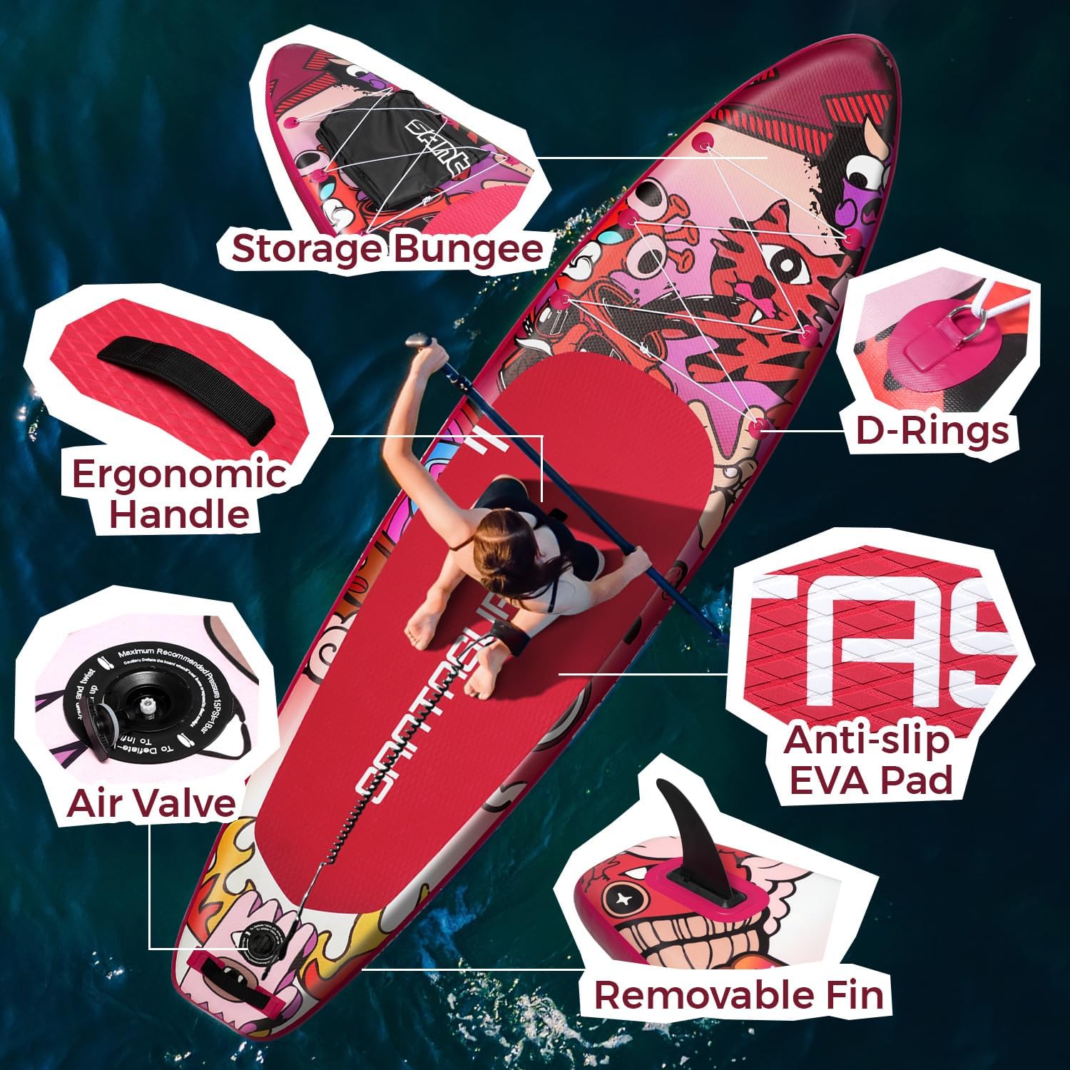 Stand Up Paddle Gonflable - 10'6