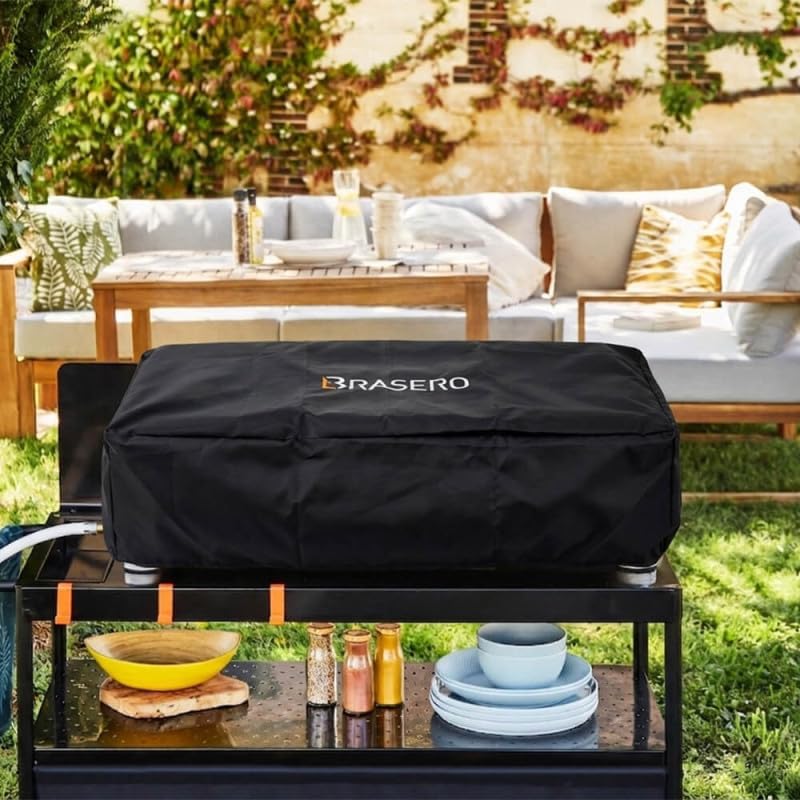 Favex - Plancha Silvia II G - 84x34 cm - 4 feux, 7,5kW, housse incluse