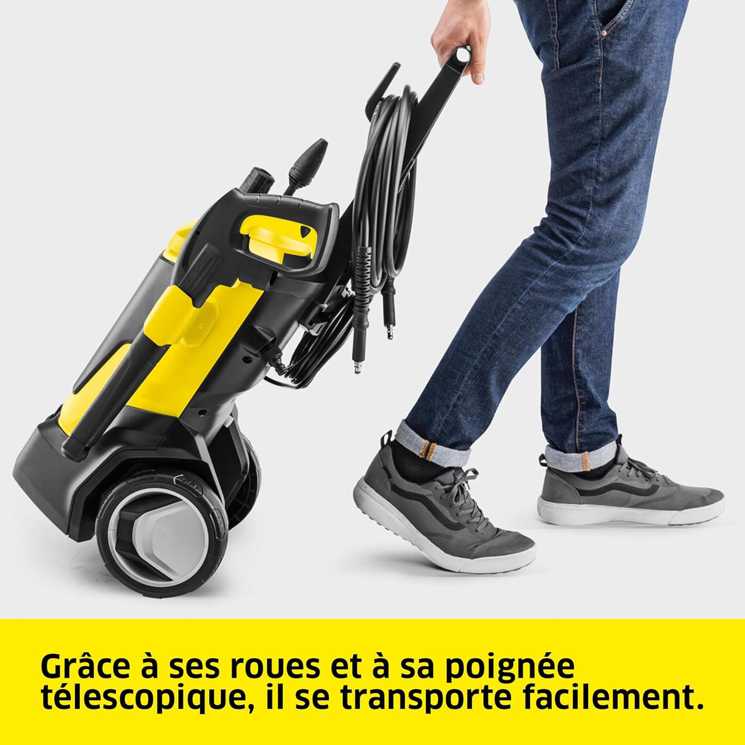 jardinite - K 7 WCM - 180 bar, 600 l/h, 60 m²/h, pistolet, accessoires - K7WCMFJ