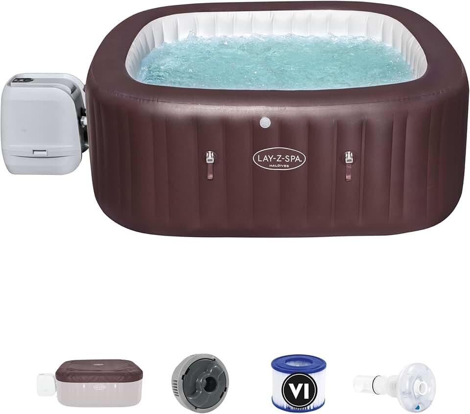 jardinite - jardinite (série Brune) - 5-7 pers - spa gonflable relaxation