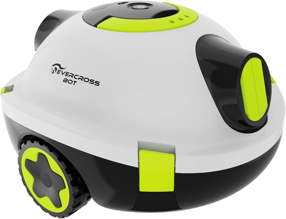 EVERCROSS - BOT série - 120㎡ - sans fil, 100min autonomie, 3L bac, IPX8