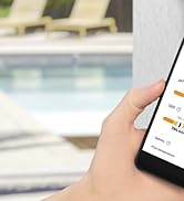Gre SWGA100 - Électrolyse de sel connectée, tout-en-un avec contrôleur PH, pour piscines de has...