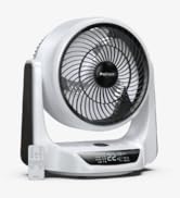 jardinite PB-F09 Ventilateur Turbo 25 cm avec double oscillation automatique, 9 niveaux de ventilation, 4 opératin...