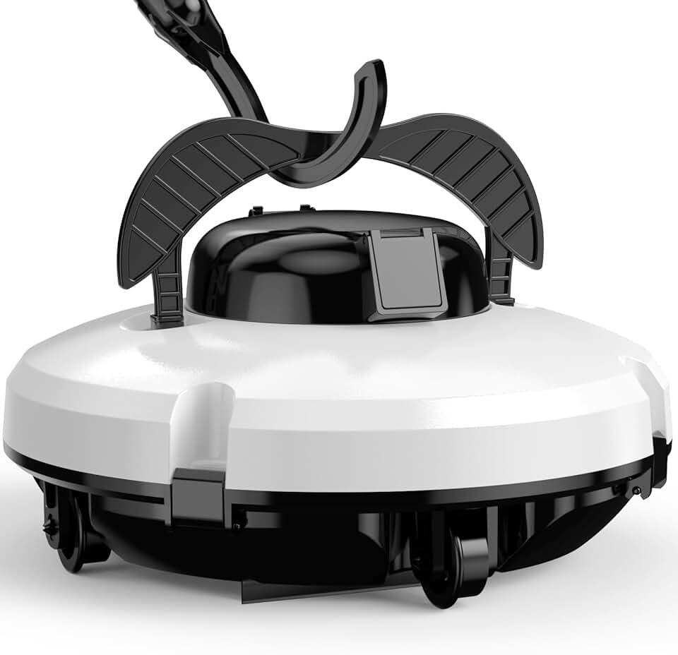 2026 Robot aspirateur de Piscine sans Fil pour Piscine Hors Sol 120 Minutes d'autonomie, Nettoyeur de Piscine Automatique pour Piscine creusée jusqu'à 1000 Pieds carrés Robot de Piscine autoparquant