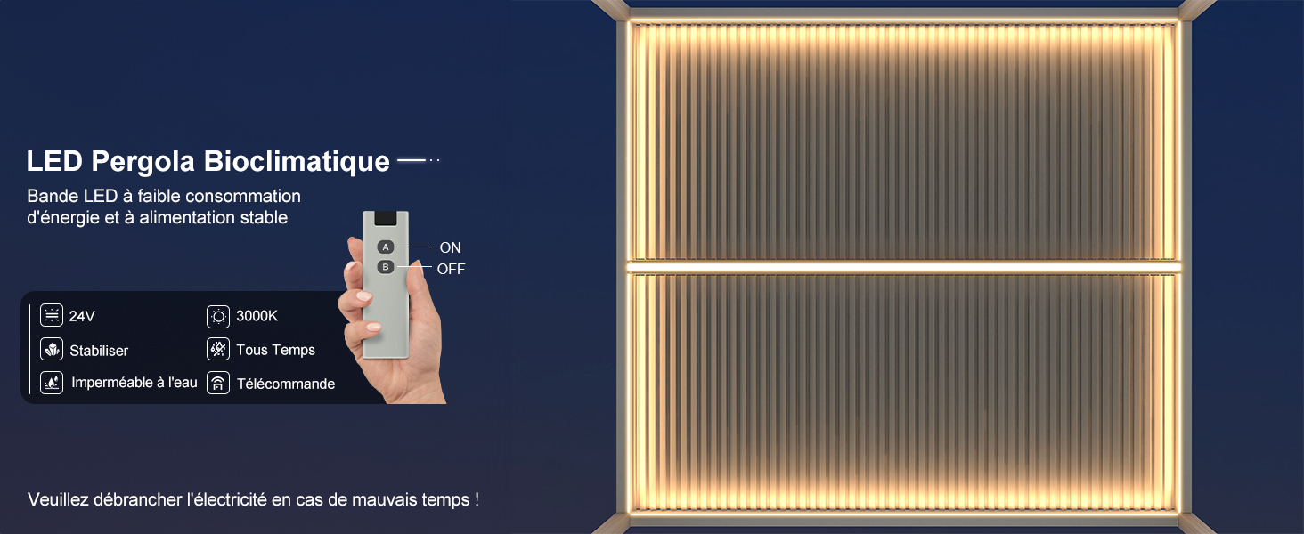 une main tenant un téléphone intelligent avec une lumière allumée.