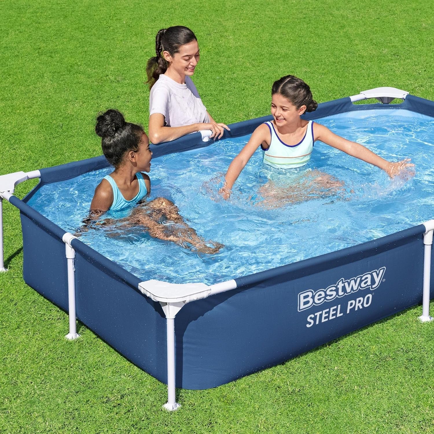 Piscine - modèle classique - 2,21m x 1,50m x 43cm - grande capacité 7'3
