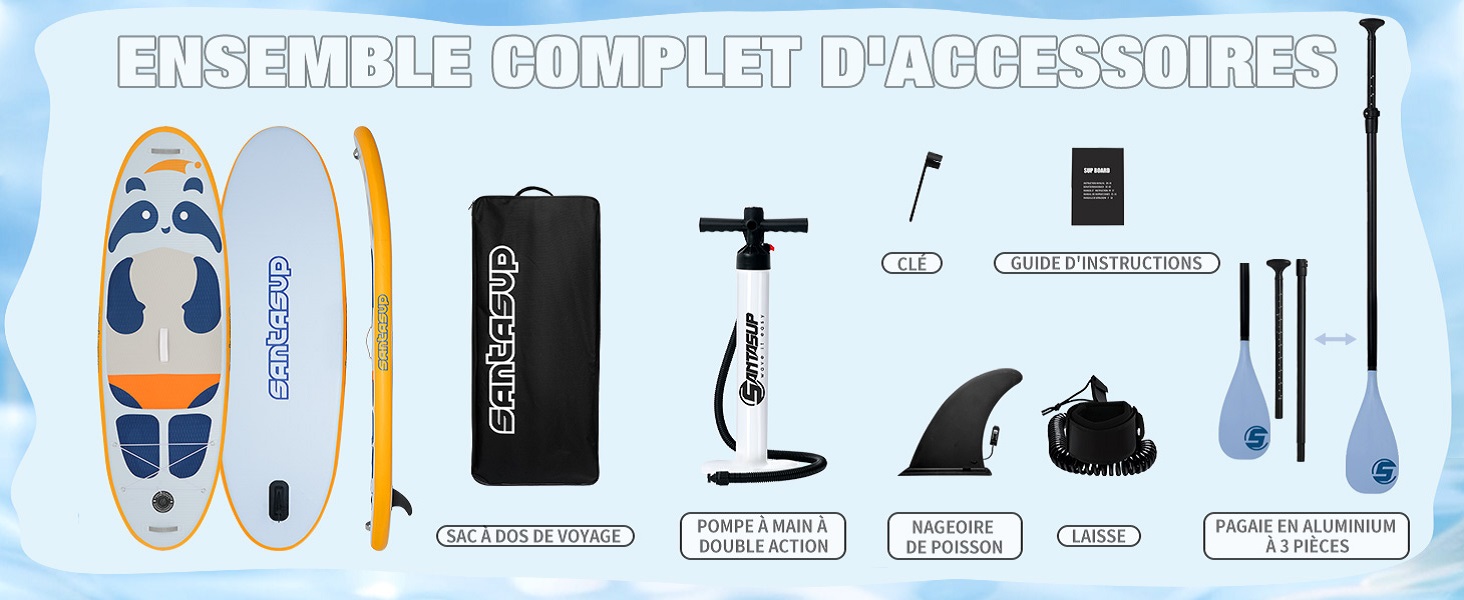 Planches de stand up paddle gonflables 