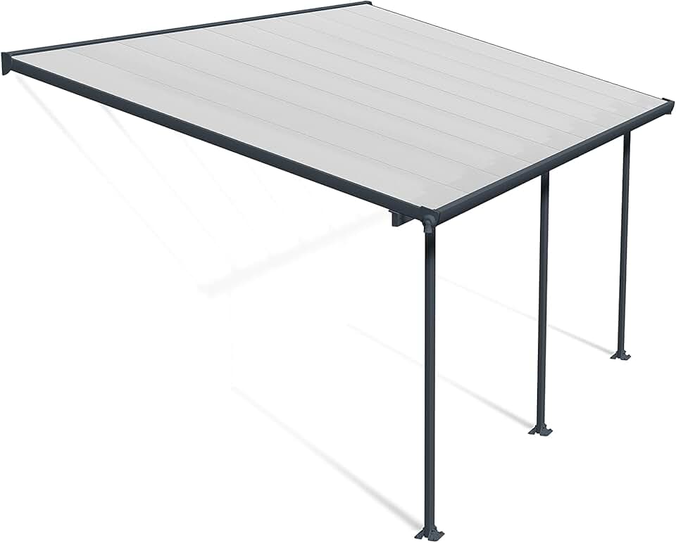 jardinite - Feria série - 16.4 m² - aluminium et polycarbonate, moderne, terrasse couverte -