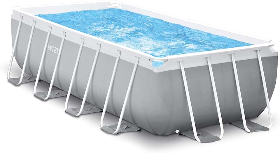 jardinite 4M x 2M x 1.22M Prism Frame Rectangular Pool Set