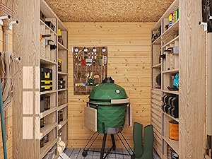maison de jardin por velos pour la machine Chalet cabane en bois bar d'été stockage atelier