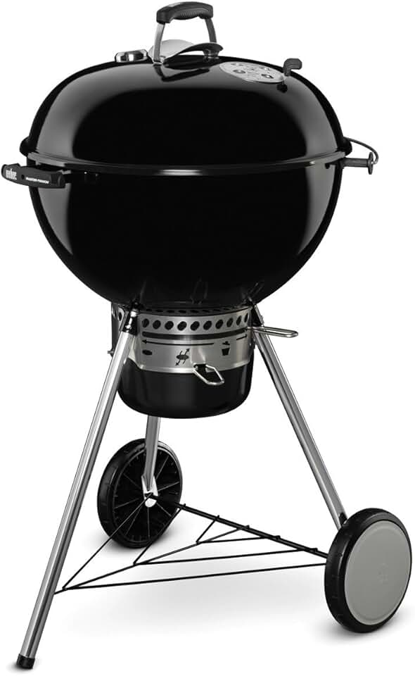 jardinite - Master-Touch GBS - 57 cm - barbecue charbon, noir, grilles amovibles, 14501004