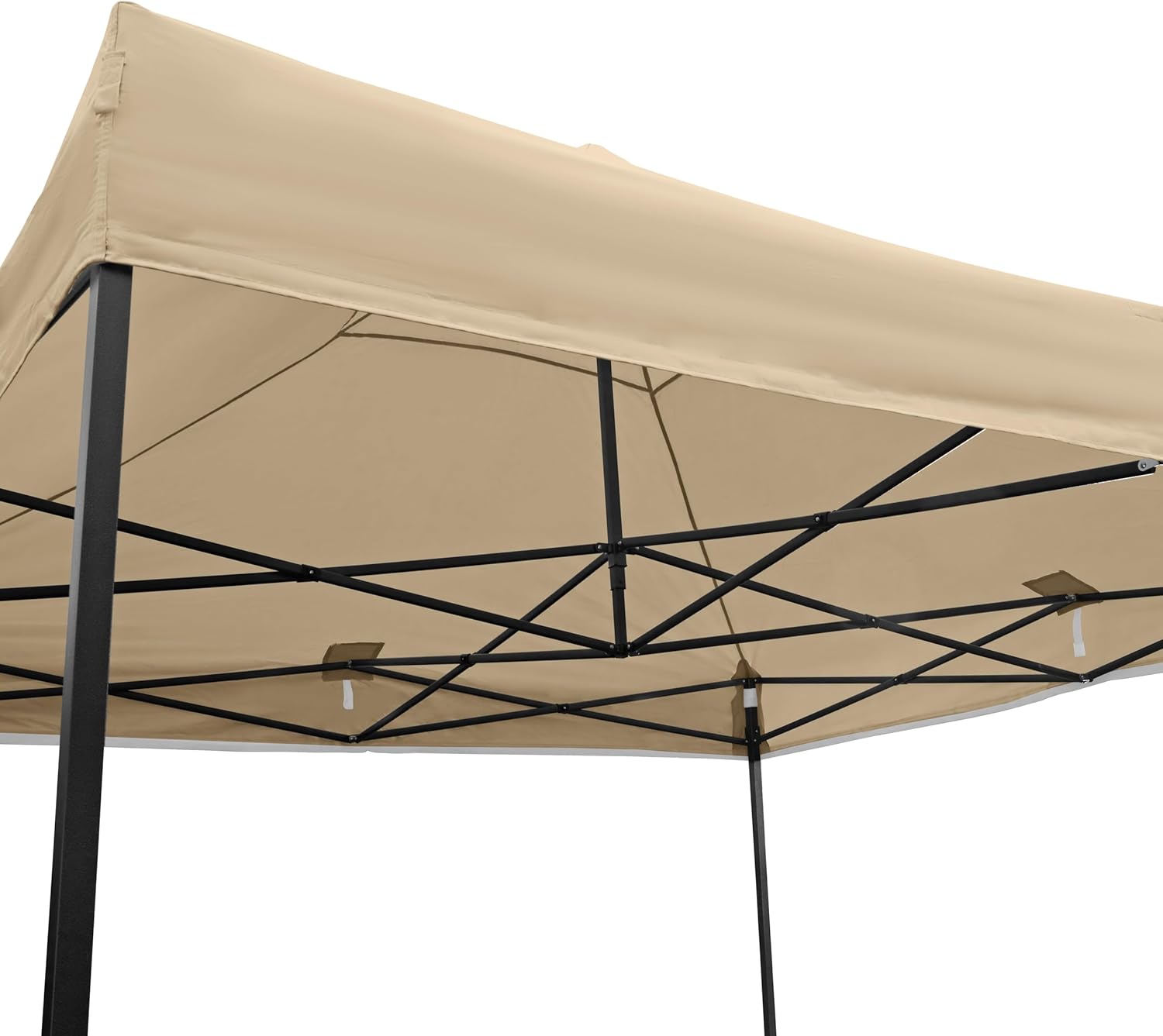 jardinite | Tonnelle Pliante 3x3m | Matériaux Robustes, Entièrement Étanches et de Haute Qualité (Beige)
