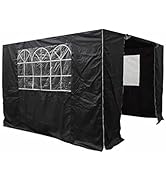 jardinite Ensemble de Panneaux latéraux légers 3x3 Noir (3x3BlackStandardSides)