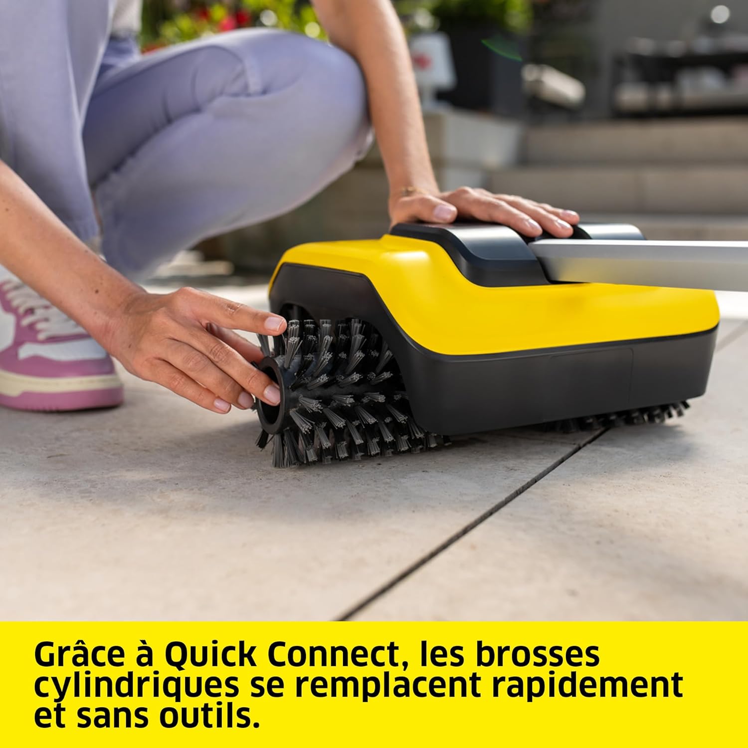 jardinite - PCL 6 - 300 mm - nettoyeur terrasse, pression 10 bar, rotation 600-800 TR/Min, PCL6