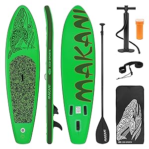 jardinite planche de stand up vert paddling makani 320x80x15 cm SUP gonflable paddle board de surf