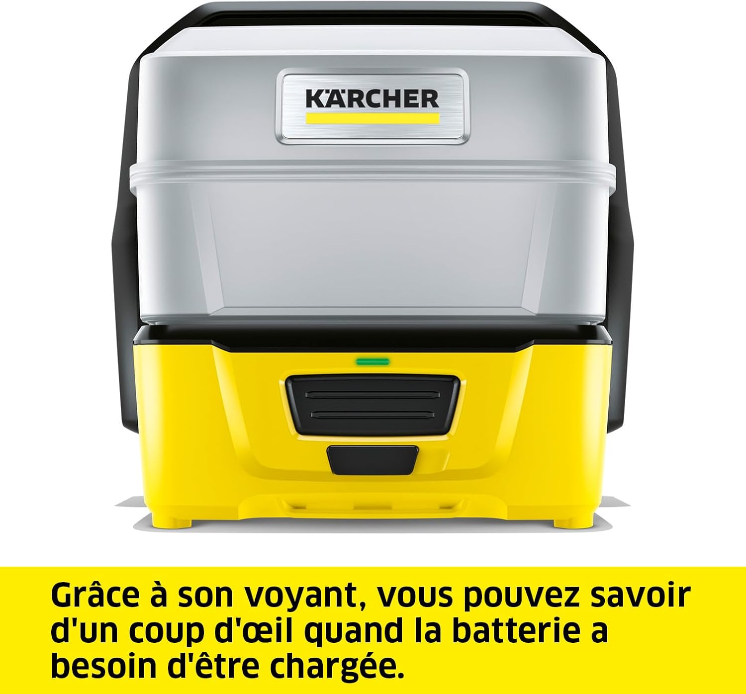 jardinite - OC 3 Plus - 26x23x28 cm - nettoyeur mobile, 7L, 2.3kg, batterie Li-Ion