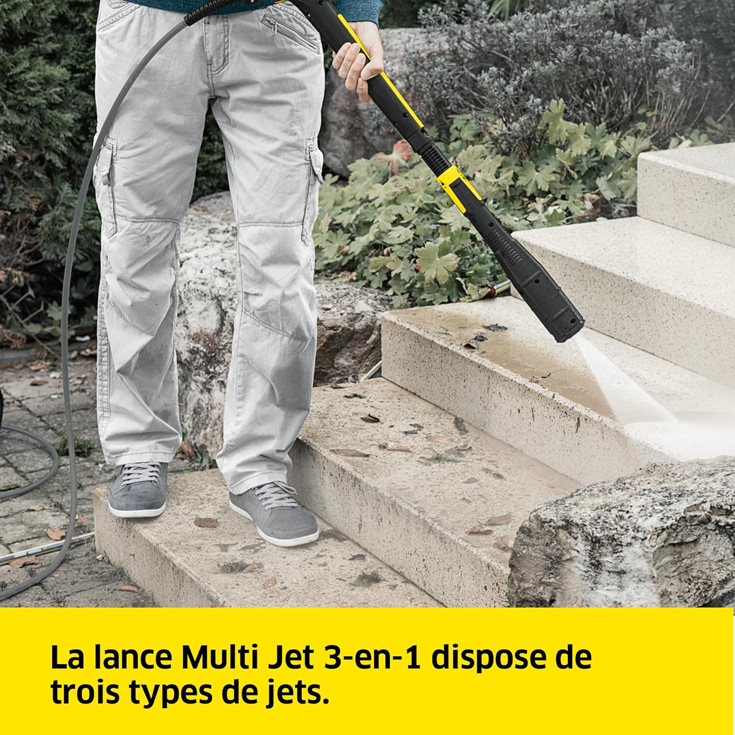 jardinite - K 7 Premium Smart Control - 17,7 kg - 180 bar, 600 l/h, lance multi-jets, Rotabuse