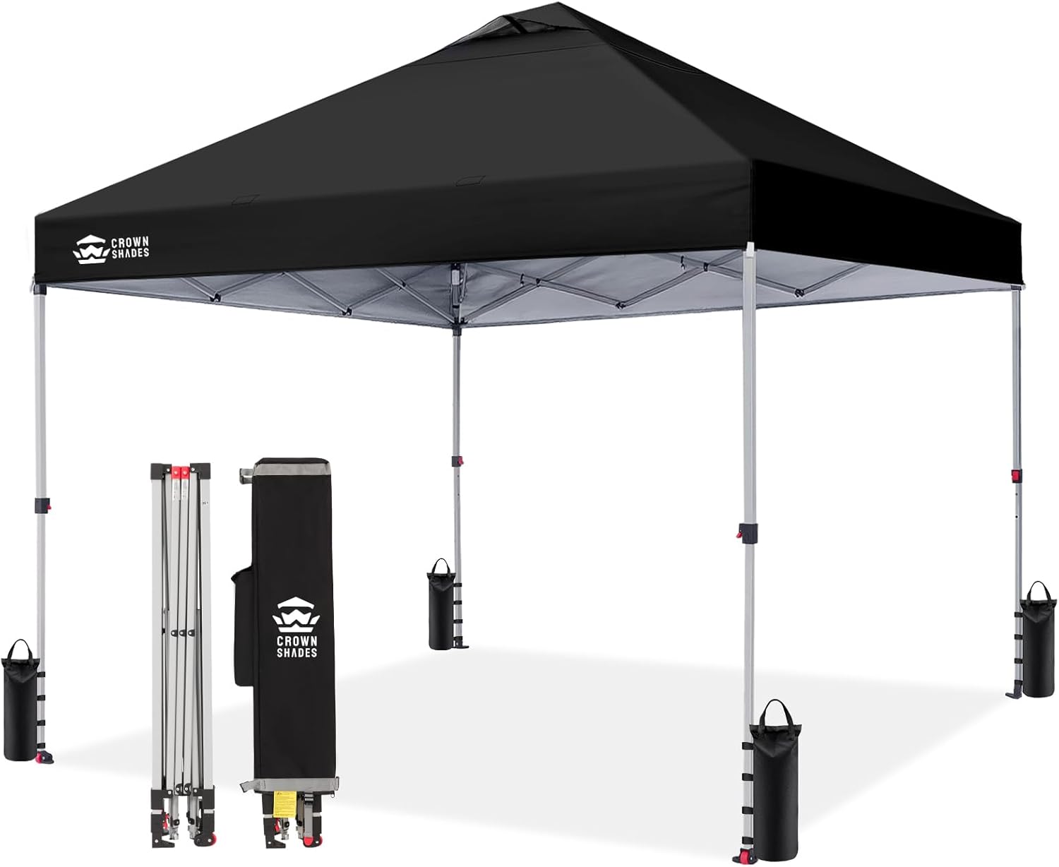 jardinite - tonnelle pliante - 3x3m - imperméable UPF50+, sac, sacs de sable