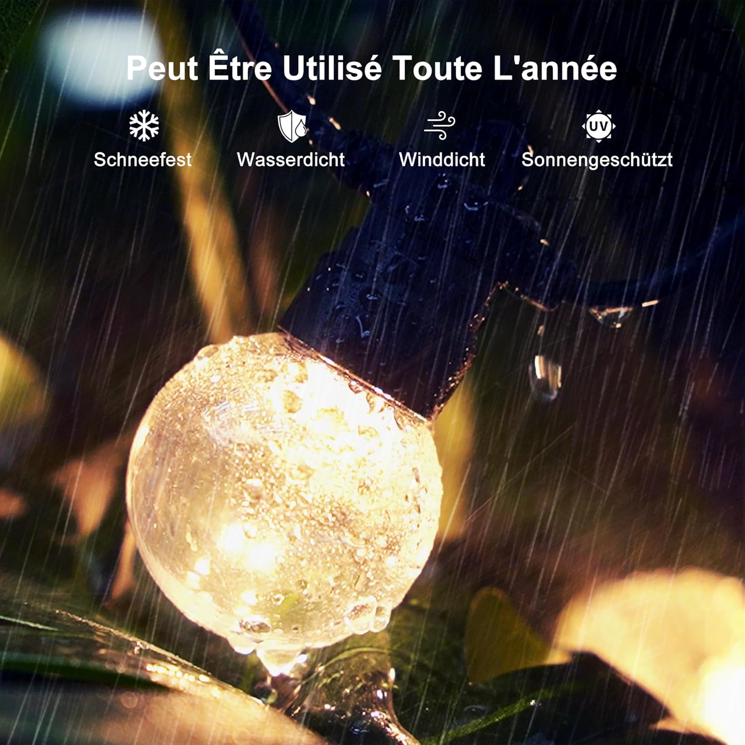 jardinite - Pergola série extérieure - 8,5x4,25m - alu, LED, rideaux, moustiquaires, gouttière