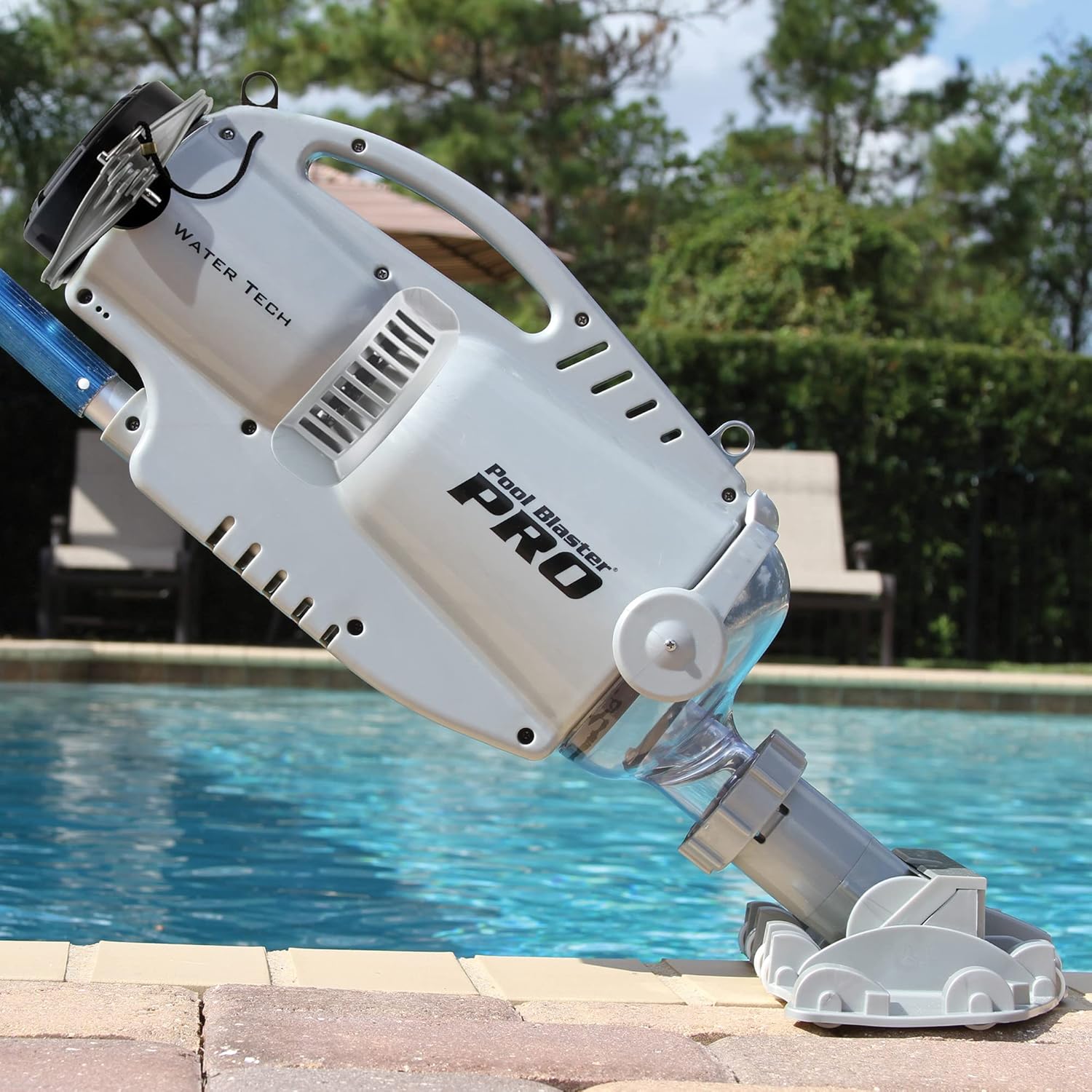 Water Tech jardinite Pro 900 Aspirateur de piscine, aspirateur de piscine avec moteur P40 Heavy Duty jardinite, aspirateur à main pour piscine et spa