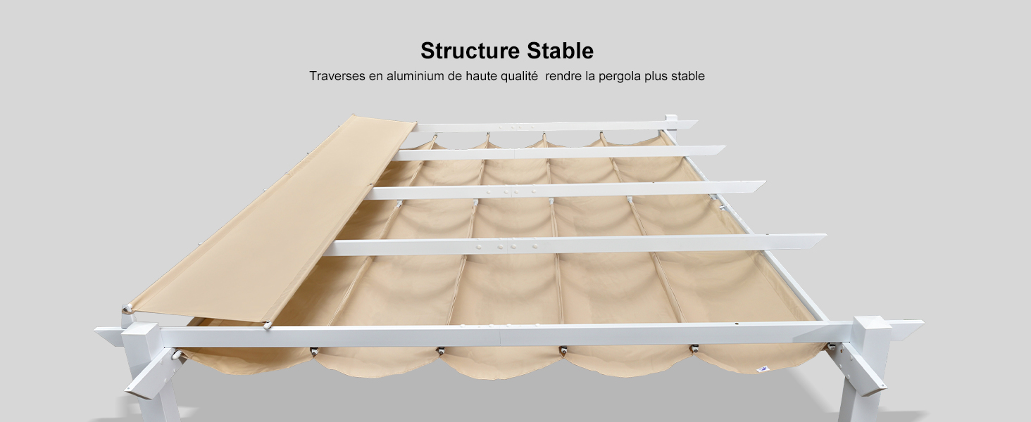 Pergola Jardin Extérieur Imperméable