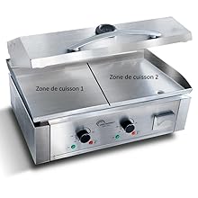 jardinite, plancha professionnelle, Made in France, plancha électrique